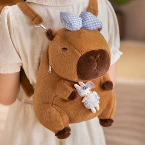 Capybara Kuscheltier Rucksack
